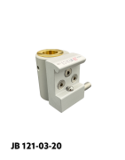 Kulisseklo, smal model, 1 kuglelås, adapterbeslag messingbøsning & Ø20 mm. hul, JB 121-03-20 af JB Medico