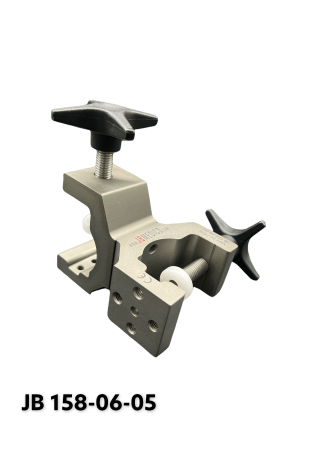 Double Multibracket for mounting, e.g. bed IV pole. JB 158-06-05 by JB Medico