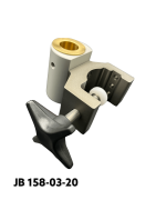 Multiklo, adapterbeslag, messingbøsning med Ø20 mm. hul, JB 158-03-20 af JB Medico