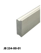 JBM Kulisseskinne, massiv, Skandinavisk Standard 10x30 mm, JB 234-00-01 af JB Medico