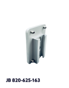 GCX-skinne-beslag med et T-Spor i aluminium, JB 820-625-163 af JB Medico