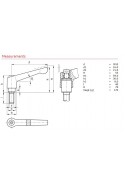 Asa de bloqueo, acero inoxidable M10X32 mm., JB 46-00-00 por Jb Medico