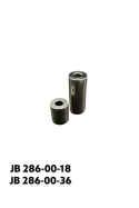 Afstandsbøsning, rustfast stål til 2 typer kulisseskinner, længde 36 mm. JB 286-00-36 af JB Medico