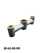 Klembeslag, dobbelt, Ø20 x 30 x 20 mm, til montering af IT-udstyr, JB 62-00-00, af JB Medico