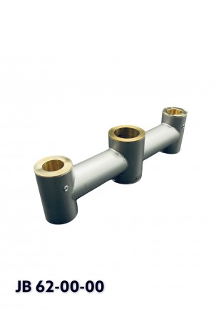 Soporte de fijación doble Ø20x30x20 mm para la instalación de equipos informáticos, JB 62-00-00, por JB Medico