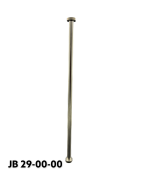 Søjlerør, rustfast stål Ø20 X 600 mm, JB 29-00-00 af JB Medico