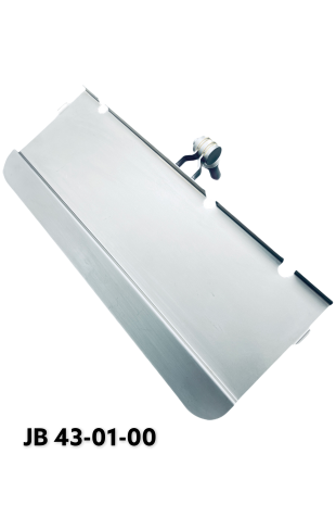Atril para teclado con reposamuñecas en acero inoxidable y eje de Ø20 mm. JB 43-01-00 por JB Medico