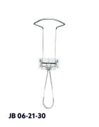 Soap and alcohol dispenser for bottles, 14 cm arm. JB 06-21-30, by JB Medico