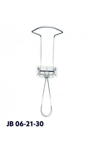 Sæbe og spritdispenser med en 14 cm. lang arm til stand-back flasker, JB 06-21-30 af JB Medico