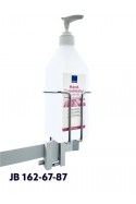 Dispensador de mesa y pared para
botellas redondas y cuadradas de
500- 600 ml. JB 162-67-87 por JB Medico