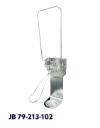 Ståldispenser, 14 cm lang arm til 1.000 ml poser med drypbakke og adapterbeslag, JB 79-213-102 af JB Medico