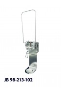 Dispenser, 6 cm arm, drip tray and adapter bracket for 1-litre bags, JB 98-213-102 by JB Medico