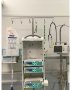 Teleskopstang, 1.500 mm, kulisseskinne rørmonteret. JB 15-00-20 af JB Medico