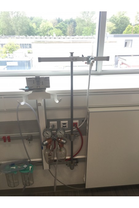 Dansk hospitalsnetkabel 3,0 meter, C19 rød,1212273, af JB Medico