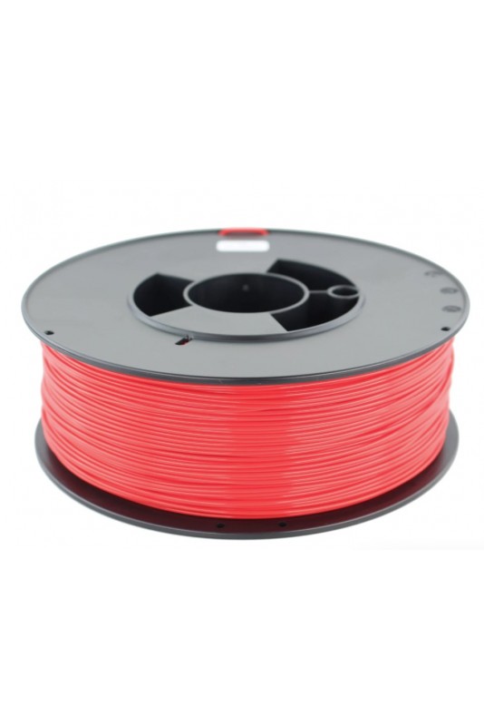 Træksnor, kaldesnor, plast-spole 500 meter, rød i LDPE- plast, JB IP 500-RØD, af JB Medico