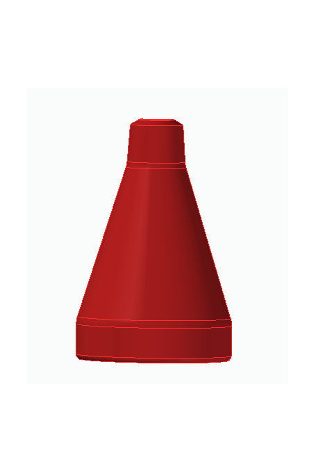Campana para cordón de llamada en plástico rojo PP/PE, JB IP 24155 by JB Medico