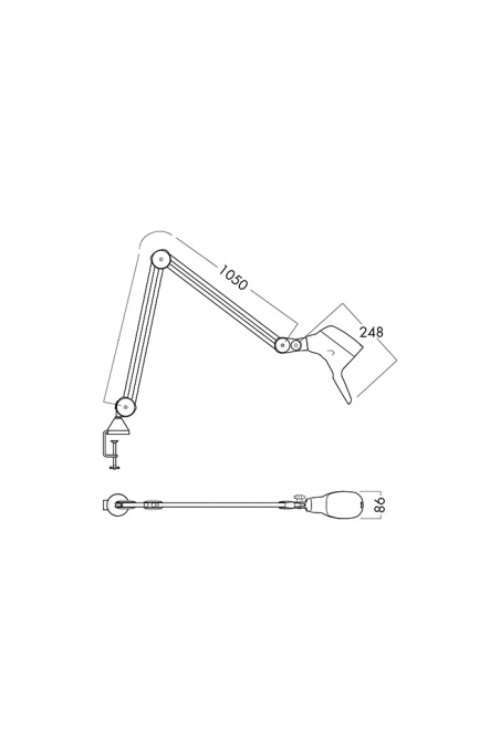 Lampe LED Carelite, G2 W105AWh 400 930 DK, CAG026497 de JB Medico