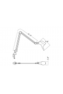 Lámpara LED Carelite, G2 W105AWh 400 930 DK, CAG026497 por JB Medico