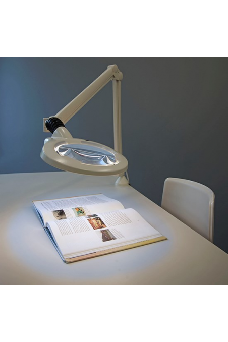 Circus LED magnifying glass Lamp, T100 Wh 600 940 3,5D CLA EU, CIL026693 by JB Medico