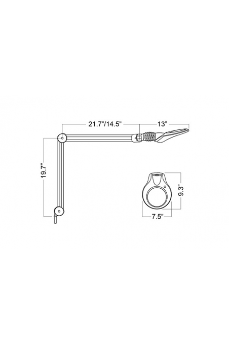 KFM LED T105 Bl 900 840 5D CLA ESD EU, KFL026050 by JB Medico