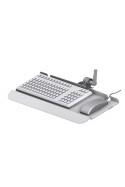 Placa de teclado con reposamuñecas, acero inoxidable, Ø20 mm. eje JB 43-01-00 por JB Medico