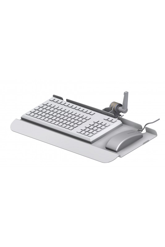 Keyboard Tray, Hand Support, Stainless Steel, Ø20 mm, JB 43-01-00, by JB Medico Keyboard Tray, Hand Support, Stainless Steel, Ø20 mm, JB 43-01-00, by JB Medico