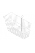 Wire basket 6,9 L, conical, T-slot hook. JB 161-350-150, by JB Medico