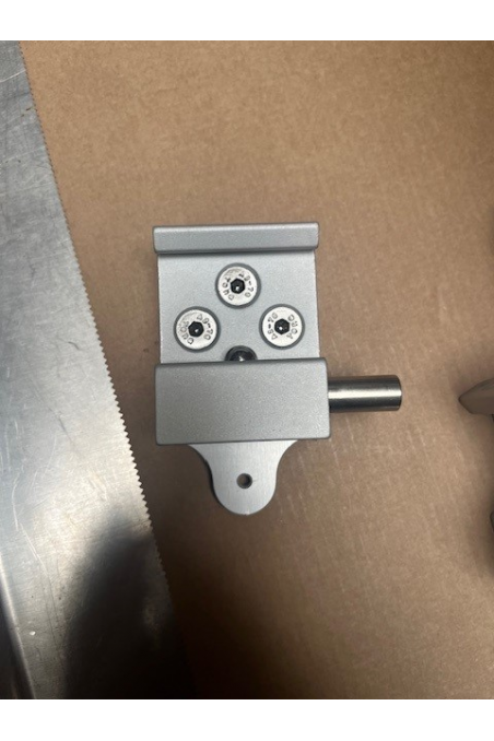 Placa para termómetro de oído en aluminio anodizado, JB 839-45-05 by JB Medico