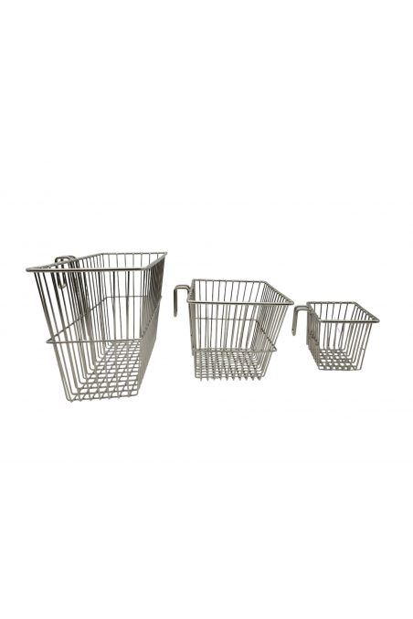 Wire basket 1 L, conical, hook for T-slot. JB 161-150-100 by JB Medico