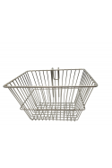 Cesta de alambre cónica de 3,5 litros con gancho para riel en T, JB 161-03-50 by JB Medico