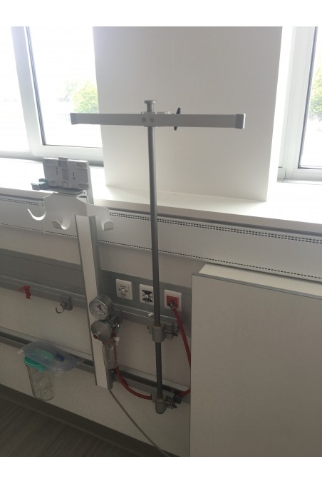 Søjlerør, rustfast stål Ø20 X 500 mm, JB 29-05-00 af JB Medico