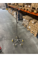Swivel castor with brake, Ø100 mm, stainless, 8470IDG100P30-13 by JB Medico