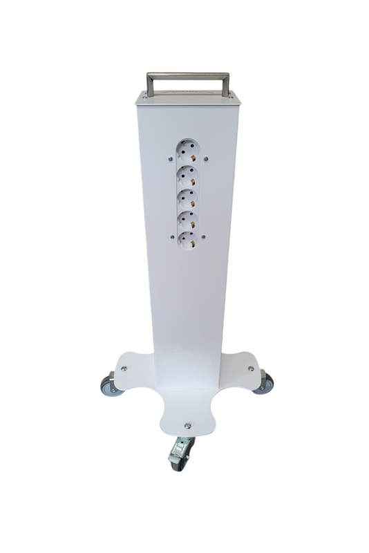 Torre de carga portátil para móviles y tabletas - enchufes Schuko, JB 680-400-15-S by JB Medico Torre de carga portátil para móviles y tabletas - enchufes Schuko, JB 680-400-15-S by JB Medico