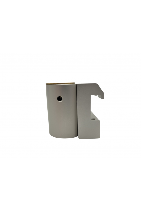 Slide clamp half model, locked using two socket screws with fixing device and brass bush Ø20 mm hole, JB 045-03-20 by JB Medico