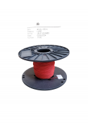 Cordón de llamada en bobina – LDPE rojo, 100 m- , JB IP 100-RED, por JB Medico