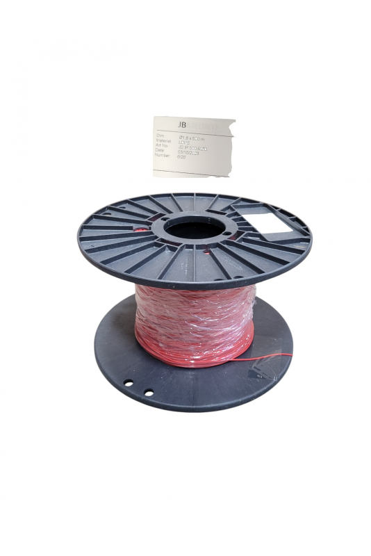 Cordón de llamada en bobina – LDPE rojo, 500 m – JB IP 500-RØD por JB Medico Cordón de llamada en bobina – LDPE rojo, 500 m – JB IP 500-RØD por JB Medico