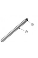 Telescopic pole, 940 mm, fits e.g. rail clamps JB 190-00-05 by JB Medico