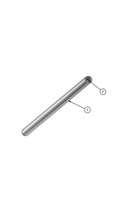 Telescopic pole, 940 mm, fits e.g. rail clamps JB 190-00-05 by JB Medico