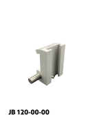 Kulisseklo, smal model med 1 kuglelås og T-spor. JB 120-00-00 af JB Medico