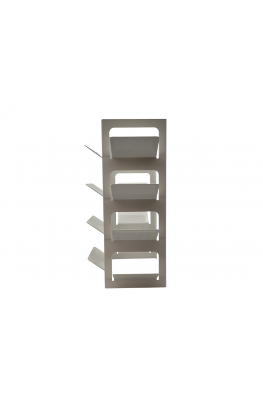 Busbar Mobile Phones Rack Rack for 12 mobile phones in white painted steel, JB 25-26-2025 by Jb