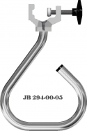 Håndtag, dropstativ rustfast stål, ergonomisk greb. JB 294-00-05 af JB Medico