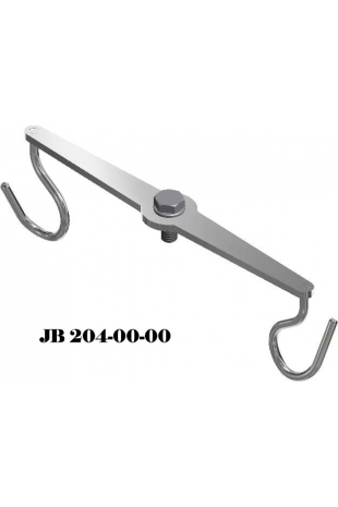 Bottle holder, double for IV Pole, straight. JB 204-00-00 by JB Medico