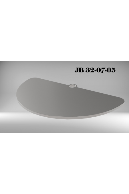 Contrapeso de acero inoxidable de 10 mm – Peso 7,5 kg, JB 32-07-05 by JB Medico