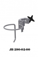 Ilt & Gas flaskeholder-bund, Ø117 mm. hul, Rustfri Stål (AISI 304),  JB 290-02-00 af JB Medico