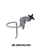 Ilt & Gas flaskeholder-bund, Ø117 mm. hul, Rustfri Stål (AISI 304),  JB 290-02-00 af JB Medico