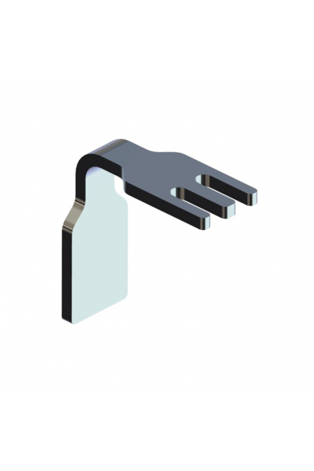 Soporte para mangueras, tubos, cánulas y sondas con guía para riel en T, aluminio, JB 292-00-00 by JB Medico