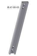 Soporte de pared con ranura en T para 3 portacajas de guantes, JB 47-00-03 by JB Medico