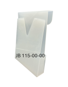 Journalholder i hård matteret plast (PP), JB 115-00-00 af JB Medico