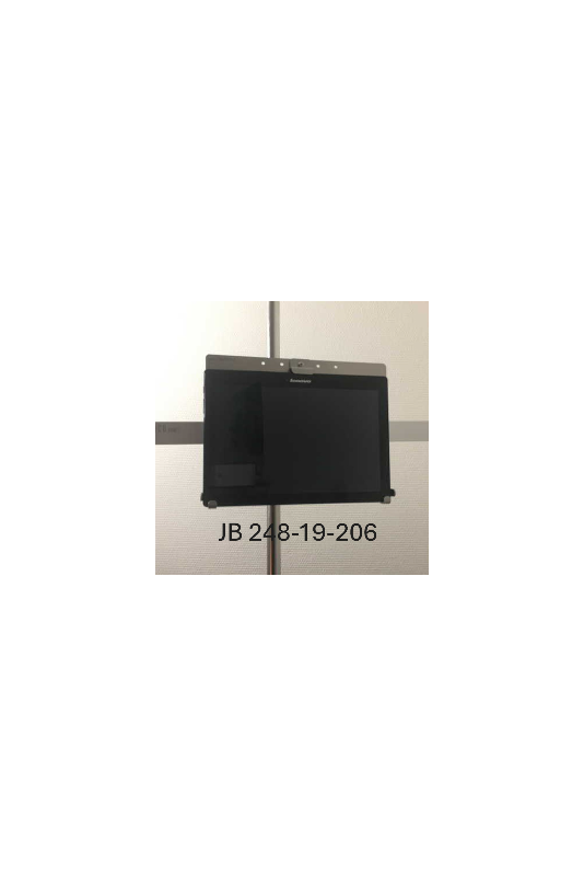Soporte para iPad / tableta con abrazadera de riel – estándar DK 10x30 mm JB 248-19-206