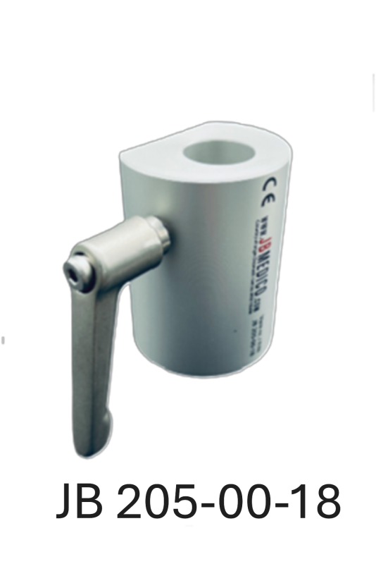 Carcasa de suspensión para abrazaderas de riel y pinzas con orificio de Ø18 mm. JB 205-00-18 por JB Medico